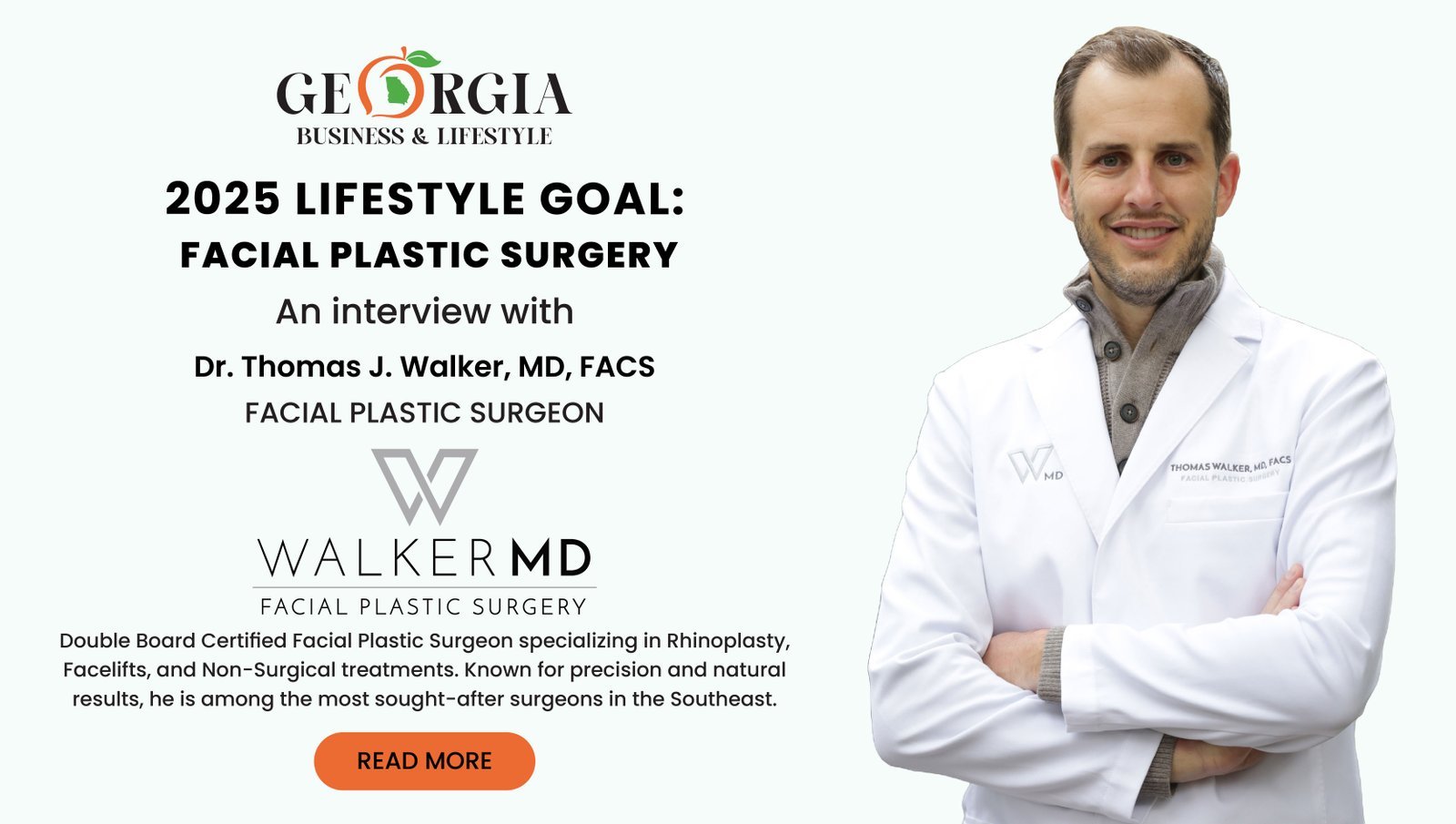 THE ART OF FACIAL TRANSFORMATION: AN EXCLUSIVE WITH DR. THOMAS J. WALKER